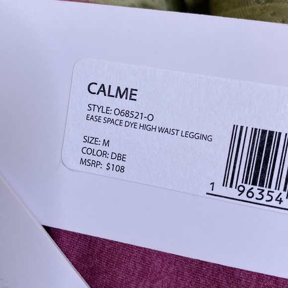 Johnny Was Calme Leggings Size Medium Easy Spice Dye NWT Retail $108 - Picture 2 of 7